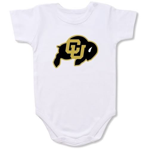 Colorado Buffaloes Baby Bodysuit Creeper #01